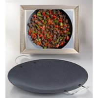 Transformacion 720411 Metal Saplı Teflon 24 cm Kavurma Tava Siyah