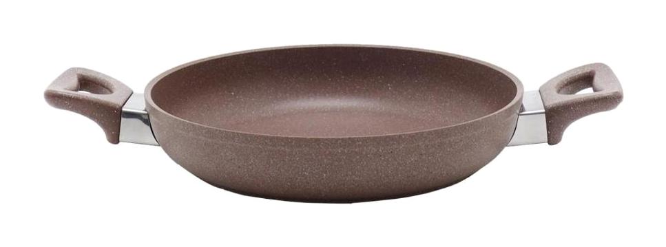 Saflon Plastik Saplı Alüminyum 24 cm Sahan Tava Rose Gold