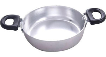 Olkar Plastik Saplı Alüminyum 18 cm Sahan Tava Gri
