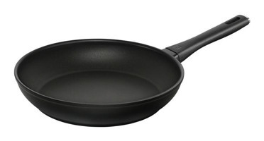 Zwilling Madura Plus 662992860 Plastik Saplı Alüminyum 28 cm Kızartma Tava Siyah