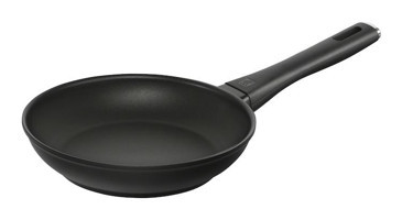 Zwilling Madura Plus 662992060 Plastik Saplı Alüminyum 20 cm Kızartma Tava Siyah