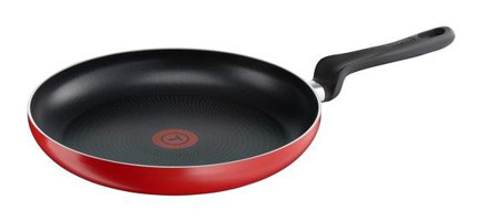 Tefal Cook Right B3530212 Plastik Saplı Teflon 20 cm Düz Tava Kırmızı