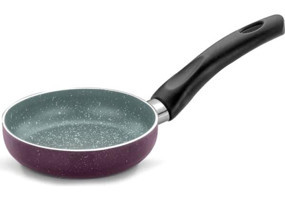 Ulutaş Plastik Saplı Alüminyum 12 cm Sos Tava Mor