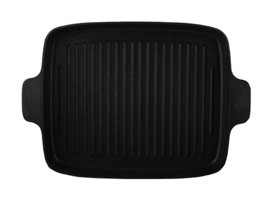 Aryıldız Pro Grade Döküm 30x25 cm Grill Tava Siyah