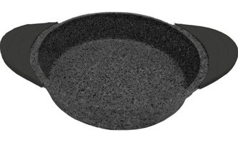 Falez Doacast Döküm 20 cm Sahan Tava Siyah