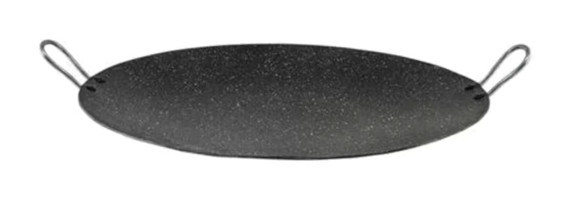 Taşhan T-0531 Metal Saplı Alüminyum 34 cm Saç Tava Siyah