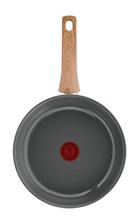 Tefal Ahşap Saplı Seramik 26 cm Düz Tava Gri