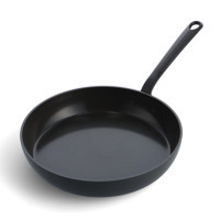 Greenpan Craft Çelik Saplı Seramik 30 cm Kızartma Tava Siyah