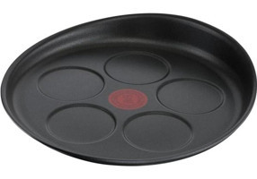 Tefal 1X Ingenio Mix Alüminyum 27 cm Krep Tava Siyah