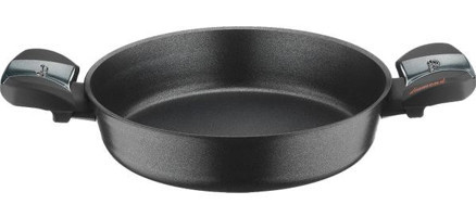 Brioni Diamond Plastik Saplı Döküm 22 cm Sahan Tava Siyah