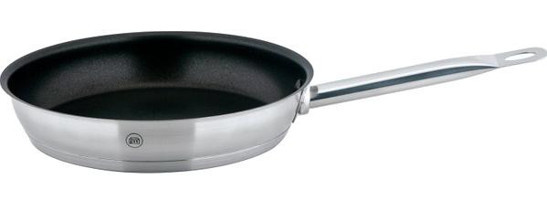 Carl Schmidt Sohn Pro-X Yapışmaz Çelik Saplı Paslanmaz Çelik 30 cm Kızartma Tava Gri