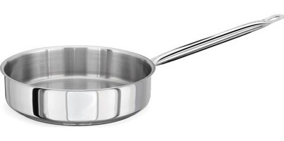 Kapp Çelik 28 cm Balık Tava Gri
