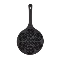 Karaca Romance Bio Granit 26 cm Waffle Tava Siyah