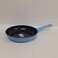 Gülsan Ceraflon Plastik Saplı Seramik 26 cm Düz Tava Mavi