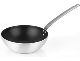 Altınbaşak Smartlon A 121WK 32 Çelik Saplı Alüminyum 32 cm Wok Tava Gri
