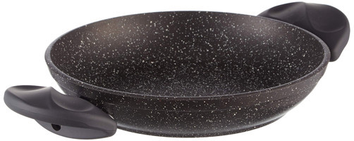 Papilla Vilma Plastik Saplı Alüminyum 20 cm Sahan Tava Siyah