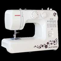 Janome 311 Mekanik Düz Dikiş Ev Tipi Dikiş Makinesi