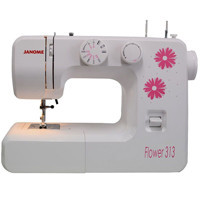 Janome 313 Flower Mekanik Düz Dikiş Ev Tipi Dikiş Makinesi