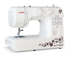 Janome 311 Otomatik Mekanik Düz Dikiş Ev Tipi Dikiş Makinesi