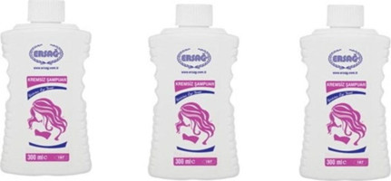 Ersağ Kremsiz Onarıcı Şampuan 3x300 ml