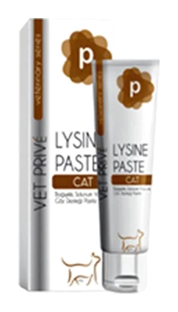 Vet Prive Veterinary Lysine Multivitamini Bağışıklık Güçlendirici Macun 100 gr