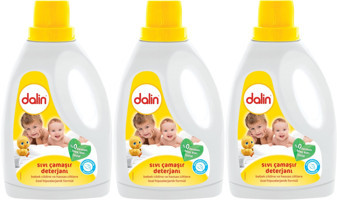Dalin Organik Hipoalerjenik 3x1.5 lt Sıvı Çamaşır Deterjanı