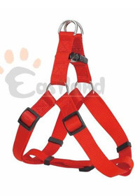Eastland S Beden Ayarlanabilir Göğüs Tasması Gezdirme Köpek Tasması Kırmızı