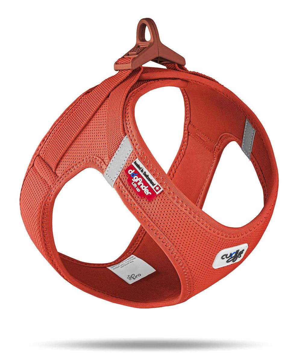 Curli Vest 2XS Göğüs Tasması Gezdirme Köpek Tasmas Turuncu
