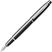 Scrikss Noble 35 Kartuşlu-Pistonlu Krom Doldurulabilir F Siyah Dolma Kalem