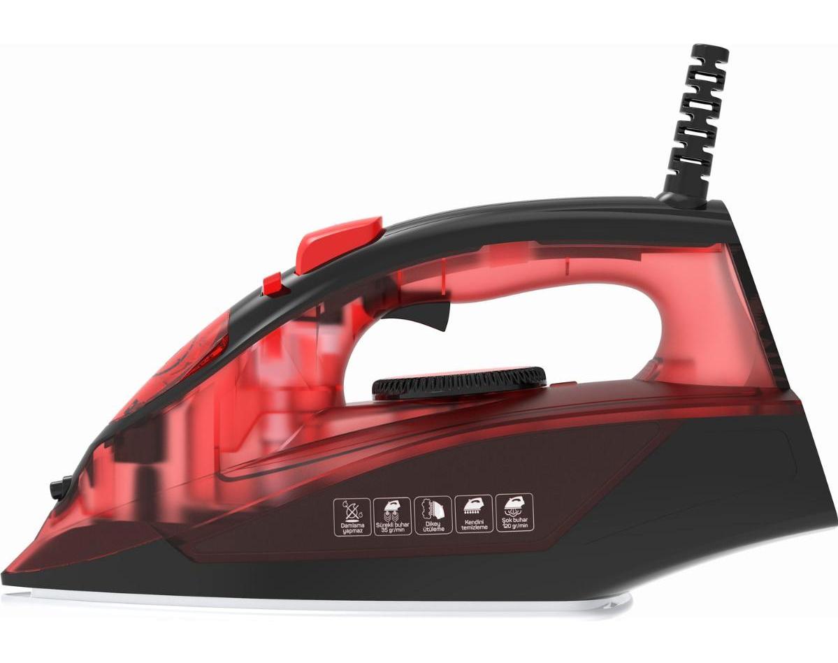 Sem Bilge 2400 W Seramik Şok Buharlı Yatay Buharlı Ütü