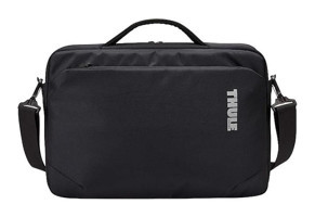 Thule Subterra 15 inç Polyester Su Geçirmez El-Omuz Laptop Çantası Siyah