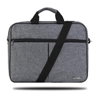Classone BND304 15.6 inç Kumaş Su Geçirmez El-Omuz Laptop Çantası Gri