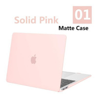 Gubisi A1278 11-12-13 inç Plastik Kılıf Laptop Çantası Pembe