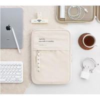 Gubisi 13 inç Kumaş Sırt Laptop Çantası Bej
