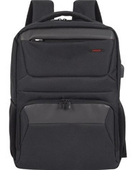 Mack Business MCC-805 15.6 inç Kumaş Su Geçirmez Sırt Laptop Çantası Siyah