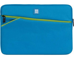 Minbag Alice 10.5-13 inç Suni Deri Su Geçirmez Kılıf Laptop Çantası Mavi
