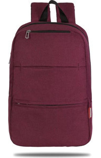 Classone Casetto  PR-C1605  15.6 inç Kumaş Su Geçirmez Sırt Laptop Çantası Bordo