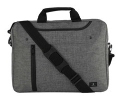 Beutel NLG300 15.6 inç Kumaş Su Geçirmez El-Omuz Laptop Çantası Gri