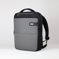 Npo Compact Smart 16 inç Polyester Su Geçirmez Sırt Laptop Çantası Gri
