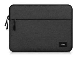 Jms 56974960 15.6 inç Suni Deri Su Geçirmez Kılıf Laptop Çantası Siyah