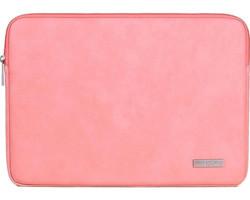 Canvas Artisan L11-03 13 inç Deri Su Geçirmez Kılıf Laptop Çantası Pembe