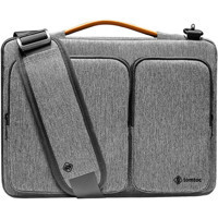 Tomtoc Defender A42D3G3 13.5-14 inç Polyester El-Omuz Laptop Çantası Gri