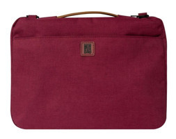 Minbag Michael 15 inç Polyester Su Geçirmez El-Omuz Laptop Çantası Bordo