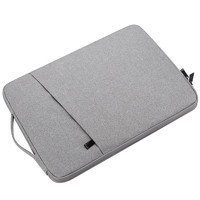 Uonlytech 13 inç Polyester Kılıf Laptop Çantası Gri