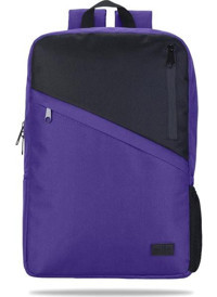 Classone Mila W303 15.6 inç Polyester Su Geçirmez Sırt Laptop Çantası Mor