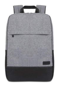 Mack Unicity MCC-406 15.6 inç Kumaş Su Geçirmez Sırt Laptop Çantası Gri