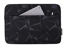 Canvas Artisan H6-11 11 inç Deri Kılıf Laptop Çantası Siyah