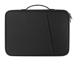 Jms 56762985 13 inç Naylon Kumaş Su Geçirmez Kılıf Laptop Çantası Siyah