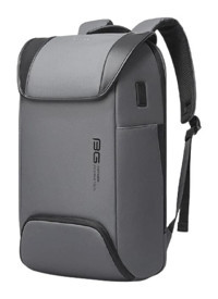 Bange BG7276 15.6 inç Oxford Kumaş Su Geçirmez Sırt Laptop Çantası Gri