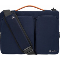Tomtoc Defender A42-E01B01 15.6 inç Polyester El-Omuz Laptop Çantası Lacivert